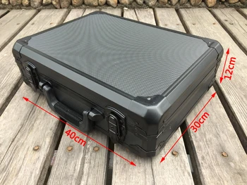 Aliuminio Įrankis atveju lagaminas rinkinys Failų lauką, atsparus smūgiams saugos įranga atveju fotoaparatas atveju, su putų pamušalas