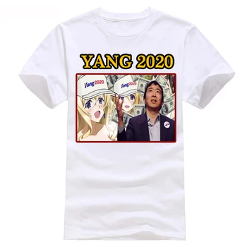 Andrew Yang 2020 Marškinėliai Pirmininkas Warrener Wick John 