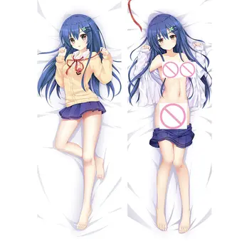 Anime DIENOS GYVENTI pagalvių užvalkalus Tokisaki Kurumi Dakimakura atveju Sexy girls 3D dvipusis Patalynės Kūno Hugging užvalkalas DA01A