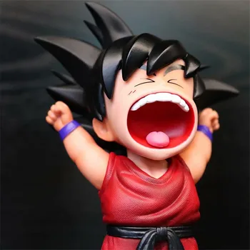 Anime Duomenys Dragon Ball Z Sūnus Gokas Mielas Žaislai Vaikams Rytą Žiovauti PVC Modelis Kawaii Veiksmų Figūrinės Gokas Lėlės DBZ Dovana Juguetes