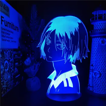 Anime Duomenys Haikyuu Kozume Kenma 3D Led Modelis Naktį Šviesos Kolektorius Veiksmų Figurals Lėlės Kalėdų Dovana Figma Lempa Vaikams Žaislų Rinkinys