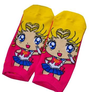 Anime Sailor Moon Mielas Animacinių Filmų Kojinės Sailor Moon Cosplay Kostiumai, Rekvizitas, Lolita Kulkšnies Kojinės Naujas Mados Mergaičių Moteriškų Medvilninių Kojinių