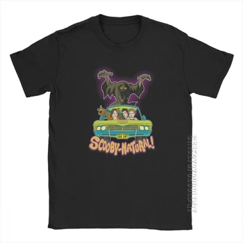 Antgamtinių Marškinėliai Vyrams Spn Broliai Vyras ScoobyNatural Kūdikių V2 T-Shirt Naujovė Įgulos Kaklo Trumpomis Rankovėmis Drabužius Vatos Pagaliukai
