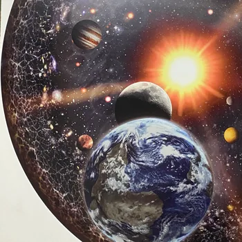 Apskrito Galvosūkiai Suaugusiųjų Kosmoso Puzzle Dėlionės Visatos Erdvės Įspūdį Serijos 1000 Vienetų Turas Vaikų Švietimo Įspūdį Vaikų Žaislas