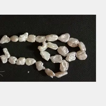 Apsvaiginimo big 13-18mm baroko gėlo vandens dirbtiniu būdu išaugintų perlų necklace17