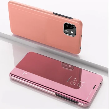 Apversti Veidrodis Atveju Huawei Honor 9S Odos Smart Aiškiai Matyti, Galinio Dangtelio Huawei Y5P 2020 Telefoną Atveju Huawei Y7P Y8P Coque