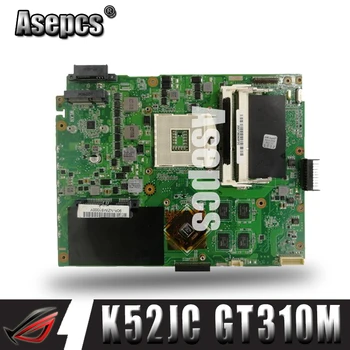 Asepcs K52JC Nešiojamojo kompiuterio motininė plokštė, Skirta Asus K52JC K52JT K52JR Bandymo originalus mainboard GT310M vaizdo plokštės