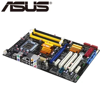 Asus P5Q SE PLUS Darbastalio Plokštė P45 Socket LGA 775 Už Core 2 Duo Quad DDR2 16G UEFI BIOS Originalus Naudojami Mainboard Parduoti