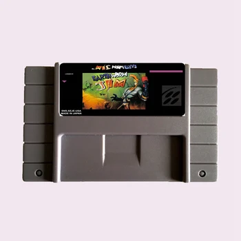 Aukštos Kokybės 16 Bitų Sliekų Jim NTSC Didelis, Pilkos spalvos Žaidimo Kortelės JAV Versija Žaidimo Žaidėjas