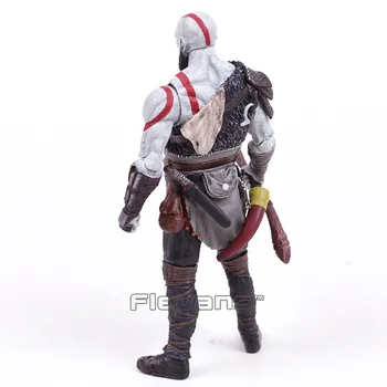 Aukštos Kokybės God of War 4 Kratos PVC Veiksmų Skaičius, Kolekcines, Modelis Žaislo OPP Maišelį 18cm