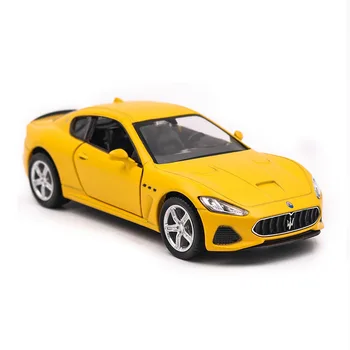 Aukštos Modeliavimas Išskirtinį Diecasts & Žaislinės Transporto priemonės: RMZ miesto Automobilis Optikos Maserati Gran Turismo MC 1:36 Lydinio Automobilio Modelį Žaislinius Automobilius