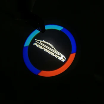 Automobilio LED Door Logo Sveiki Šviesą BMW X5 E70 