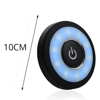 Automobilio Salono Lempa USB Įkrovimo LED Nešiojamų Turas Universalus Įkrovimo Wireless Touch 