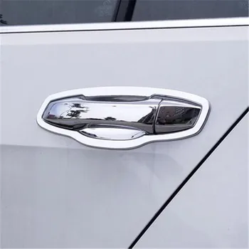 Automobilio Stilius ABS Durų rankenos, Apsauginės dangos Padengti Apdaila Durų Rankena Dubenėlį Skoda Octavia A7-2019