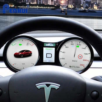 Automobilių Klasteris prietaisų skydelį Tesla Model Y/ Modelis 3 Automobilių Skaitmeninė priemonė mulstimedia Prietaisų skydelis