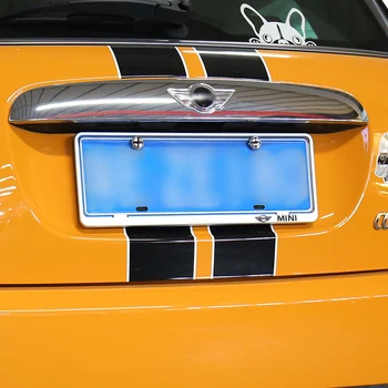 Automobilių licenciją plokštės rėmas varžtas logotipą, automobilių apdailos stilius BMW MINI COOPER klubo narys F54 F56 F55 F60 R60 Tautietis priedai