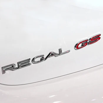 Automobilių Lipdukas Metalo Buick Regal GS Vilioti Lacrosse Excelle HRV Verano A. Įsivaizduoti Ženklelis Išoriniai Priedai 3D Lipdukas