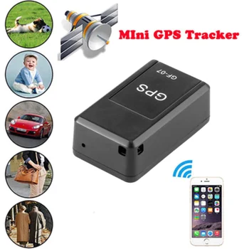 Automobilių Magnetiniai Mini GPS Seklys Sunkvežimis Transporto Vaikai Stabdžių Prarado Kreipiamojo Prietaiso GSM GPRS Realaus Laiko Sekimas