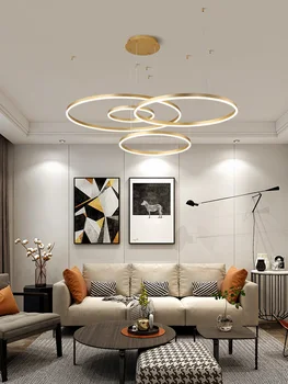 Baltas/Juodas pakabukas žiburiai diningroom miegamasis Protingo namo apšvietimas pakabos šviestuvas lamparas de techo colgante moderna