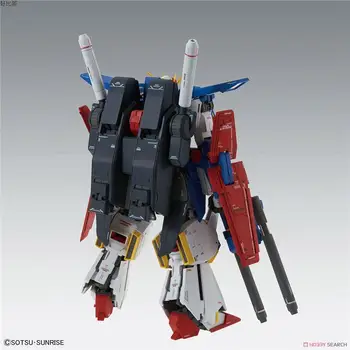 BANDAI GUNDAM MG 1/100 MSZ-010 ZZ Ver.Ka Gundam modelį, vaikai surinkti Robotas Anime veiksmų skaičius, žaislai