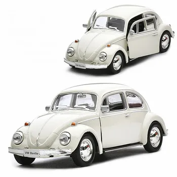 Beetle Automobilio Modelį Žaislas 1/32 Traukti Atgal Vaikams Kalėdų Dovanos 1967 Lydinio Diecast Klasikinis Žaislas Surinkimo