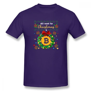 Bitcoin Kalėdų Bitcoin Kalėdų Blockchain Kriptografijos Juokingi vyriški Pagrindinio trumpomis Rankovėmis T-Shirt Daug spalvų atsitiktinis Europos Dydį