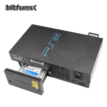 BitFunx GameStar SATA HDD adapteris+FMCB V1.953 Žaidimo Kortelė PS2 Playstation 2+SATA HDD kietas Diskas su Žaidimais