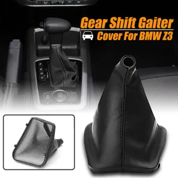 Black PU Pavarų Stick Shift Konb Gaiter Įkrovos Padengti E30 E34 E36 E46 X5, Z3