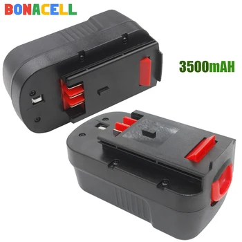 Bonacell 3500mAh 18V NI-MH HPB18 daugkartinio Įkrovimo Baterija BLACK&DECKER A18 A1718 A18NH HPB18 HPB18-OPE FS1800CS FS1800D FS180