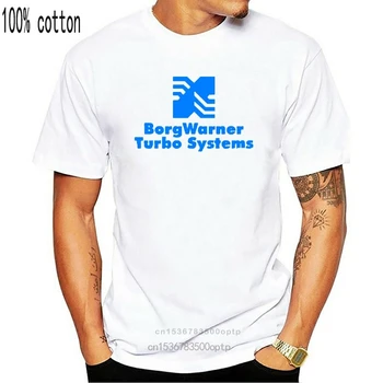Borg Warner Turbo Sistema T-Shirt Naujas
