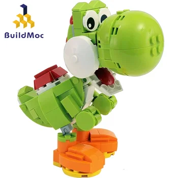 Buildmoc Mini Mary SuperMario Broliai Kirby Pav Goomba Skaičius-Koopa Blokų, Plytų Vadovų Veiksmų Skaičius, Žaislai Vaikams