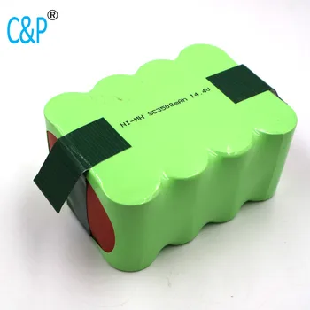 C&P KV8 14,4 V 2.0 Ah-3.5 Ah NI-MH XR210,XR210C,XR210B IWIP 600 R770 JNB-XR210 IWIP 1000 sweeper robotas baterija