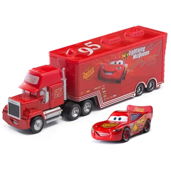 Cars 2 3 Disney Pixar Nr. 95 Žaibas McQueen Jackson Audra Sunkvežimis Mater Ramirez 1:55 Diecast Metalo Lydinio, Žaislai Vaikams, dovana
