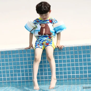 Cartoon Vaikų Plaukimo Liemenė Plūdrumo Rankos Putų Lifebuoy Plaukti Ratas Berniukų, Mergaičių Plaukimo Kostiumas Rankos Plaukti Žiedas Baseinas Priedai