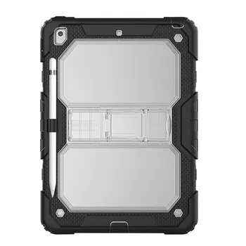Case For iPad 10.2 2019 7 7 Gen A2200 A2197 Funda Tablet atsparus smūgiams Sunku Atveju Karinių Sunkiųjų Silikono Tvirtas Stovas Dangtis
