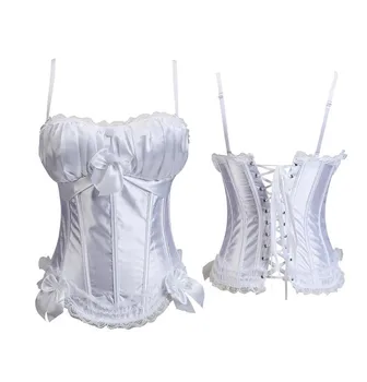 Caudatus petnešėlėmis korsetas bustier baskų parodijos mados overbust korsetas seksualus apatinis trikotažas viršūnes corsetto drabužių kolonėlė