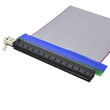 CHIPAL PCI-E 16X, kad 16X Riser Card PCIe X16 Extender Lanksčios Juostelės prailginimo Laido Adapteris, skirtas Kasybos Mašinos