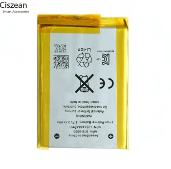 Ciszean 930mAh 616-0553 / LIS1458APPC Vidaus Li-Polimero Baterijos Pakeitimas iPod Touch 4 Kartos 4 4g