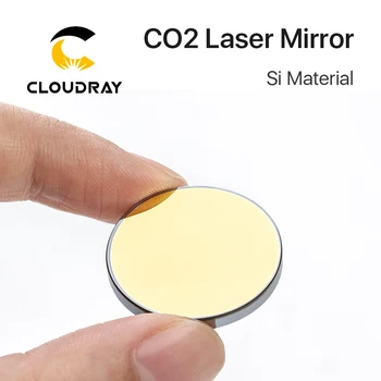 Cloudray Co2 Lazeriu Si atspindintys Veidrodžiai Laser Cutting machine Auksu Silicio Atšvaitas Lęšiai Dia. 19 20 25 30 38.1 mm