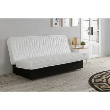 Colchón Clic clac 130x190 para Sofa-Cama, 13 cm de Altura, Tela Strech con Ribete de Seguridad