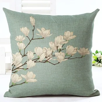 CUSCOV gėlių nuotraukos medvilnės skalbiniai, sofos pagalvėlė padengti kambarį apdailos, apimanti užvalkalas mados automobilio sėdynės pagalvę padengti