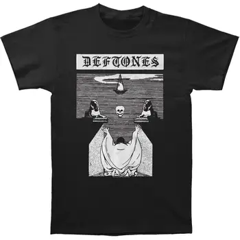 Deftones Vyrų Ceremonija T-Shirt Juoda Atsitiktinis Plius Dydžio sportinius Marškinėlius, Hip-Hop Stiliaus Viršūnes Tee S-3Xl Vyrų Cool Plus Size Harajuku