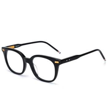 Derliaus TB405 apvalus rėmai unisex akiniai rėmeliai recepto akiniai moterims, vyrams su logotipu ir originali dėžutė