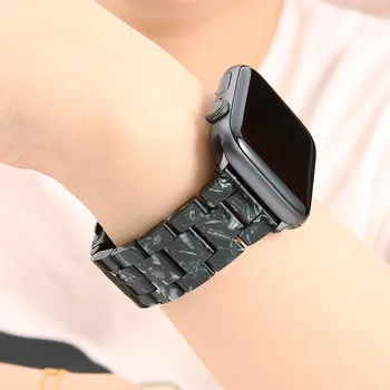 Derva diržu, Apple watch band 44mm 40mm iwatch 42mm 38mm nerūdijančio plieno Watchband apyrankė Applewatch series 5 4 3 6 Se