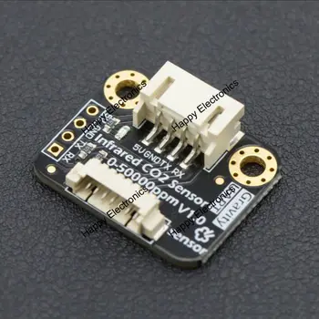 DFRobot Svorio serijos aukštos kokybės UART IR Infraraudonųjų spindulių CO2 Jutiklis 5V DC 0-50000ppm suderinamas su Arduino / Raspberry Pi ir t.t
