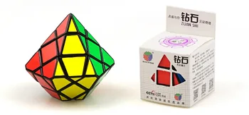 Diansheng 3x3x3 Ašis Kubo Formos Deimantų Šešiakampe Dipyramid Akmens Diansheng Magic Cube Žaislas Švietimo Įspūdį Surinkimo