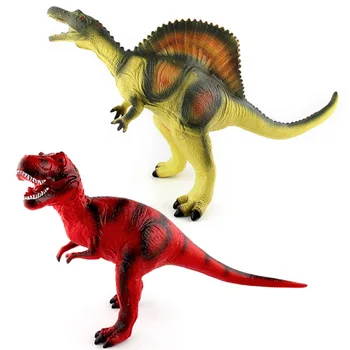 Didelių Dinozaurų Modelis Žaislai Juros periodo Dinozaurų Emalio Pildymo Medvilnės Tyrannosaurus Gamins Balso Modeliavimas Vaikams