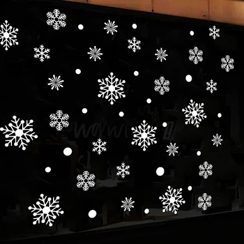 Didelės Snaigės Sienų Lipdukai Mados Kalėdų Langų Dekoro Menas, Sienų Lipdukai Vaikų Kambario Kūrybos Kalėdų Namo Apdaila