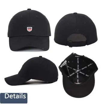 Didmeninė Medvilnės beisbolo kepurė Logo Skrybėlę Juodas Dangtelis mados aukštos kokybės vyriška sunhat moterų laisvalaikio skydelis Snapback Kepurės
