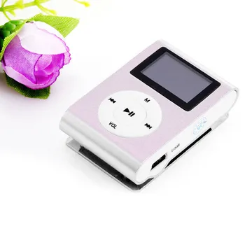 Didmeninė Mini USB Įrašą MP3 Grotuvas, LCD Ekranas Parama 32GB Micro SD TF Kortelę AUG7